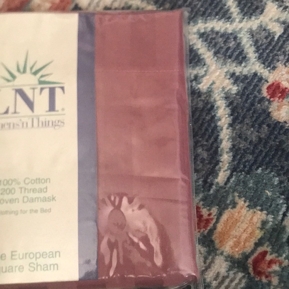 Woven Damask European Square Sham - Picture 3 of 6